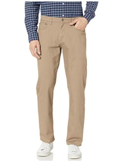 Men's Relaxed-fit 5-Pocket Stretch Twill Pant