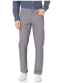 Men's Relaxed-fit 5-Pocket Stretch Twill Pant