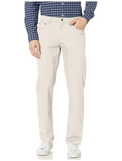Men's Relaxed-fit 5-Pocket Stretch Twill Pant