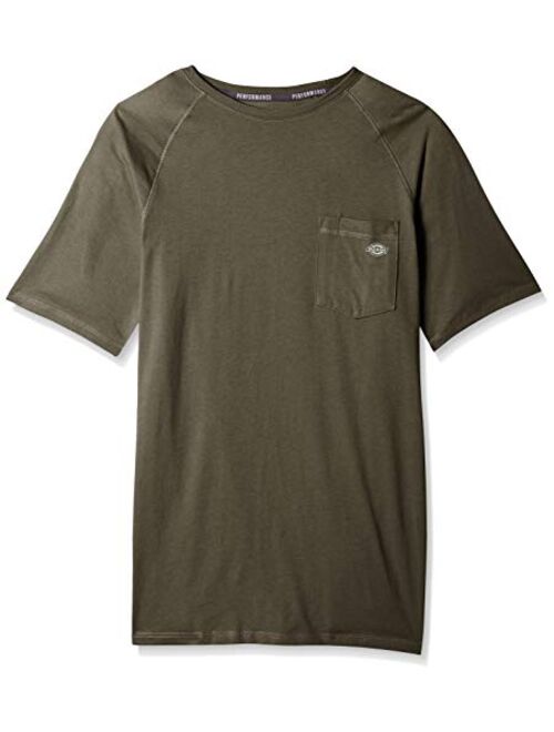 Dickies Men's Short Sleeve Performance Cooling Crew Neck Tee