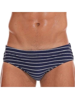 Freeship Deals Mens Swimming Briefs- Adjustable Drawstrings - Comfortable Low Waist Swim Trunks