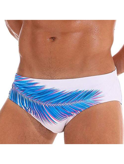 Freeship Deals Mens Swimming Briefs- Adjustable Drawstrings - Comfortable Low Waist Swim Trunks