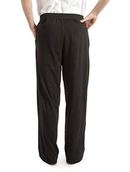 Pembrook Mens Jersey Knit Pants with Elastic Waistband