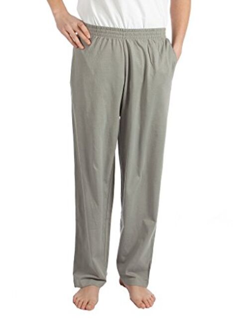 Pembrook Mens Jersey Knit Pants with Elastic Waistband