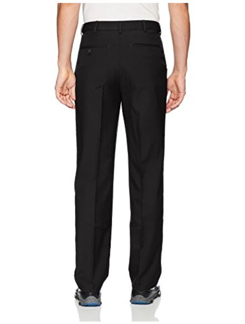 PGA TOUR Men's Flat Front Golf Pant with Expandable Waistband