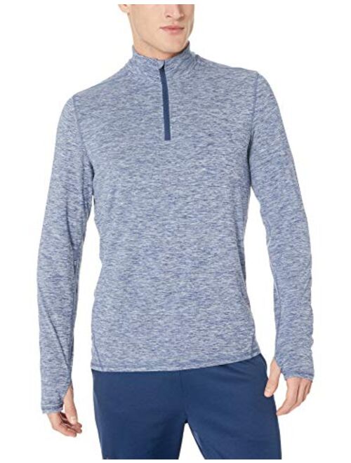 Amazon Essentials Men's Tech Stretch Performance Quarter-Zip Shirt