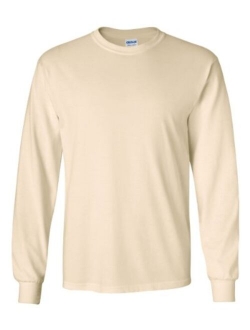 Men's Ultra Long Sleeve Rib-Knit Cuffs T-Shirt