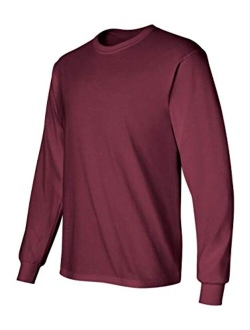 Gildan Men's Ultra Long Sleeve Rib-Knit Cuffs T-Shirt