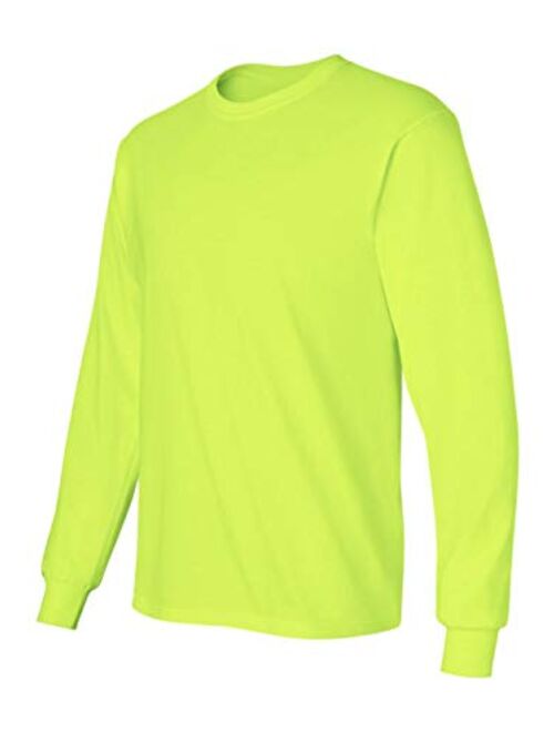 Gildan Men's Ultra Long Sleeve Rib-Knit Cuffs T-Shirt