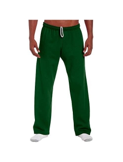 Men's Heavy Blend Open-Bottom Sweatpants