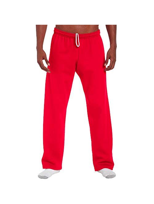 Gildan Men's Heavy Blend Open-Bottom Sweatpants