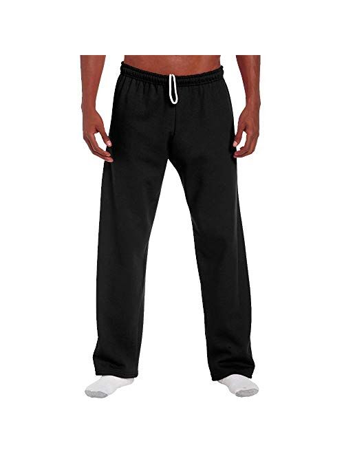 Gildan Men's Heavy Blend Open-Bottom Sweatpants