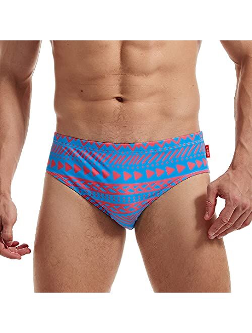 AIMPACT Mens Swim Bikini Briefs Drawstring Swimwear Sexy Bathing Suit