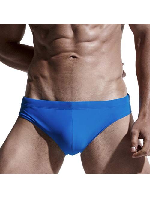 AIMPACT Mens Swim Bikini Briefs Drawstring Swimwear Sexy Bathing Suit