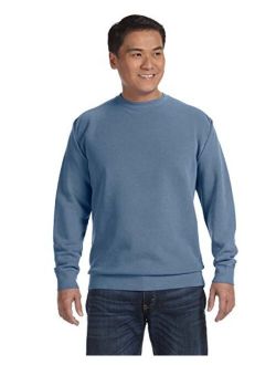 Comfort Colors 1566 Chouinard Adult Crew Neck Blended Sweatshirt Black DirDye