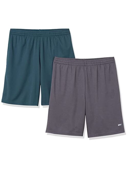 Amazon Essentials Mens 2-Pack Loose-Fit Performance Shorts