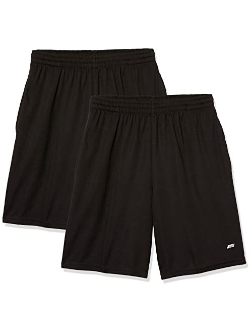 Amazon Essentials Mens 2-Pack Loose-Fit Performance Shorts