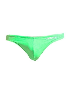 sandbank Men's Sexy Low Rise Mesh Thong Swim Briefs