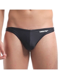 sandbank Men's Sexy Low Rise Mesh Thong Swim Briefs