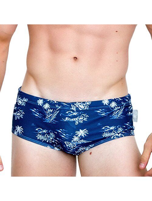 Taddlee Men Swimwear Swim Briefs Bikini Board Surf Shorts Boxer Trunks Swimsuits Red