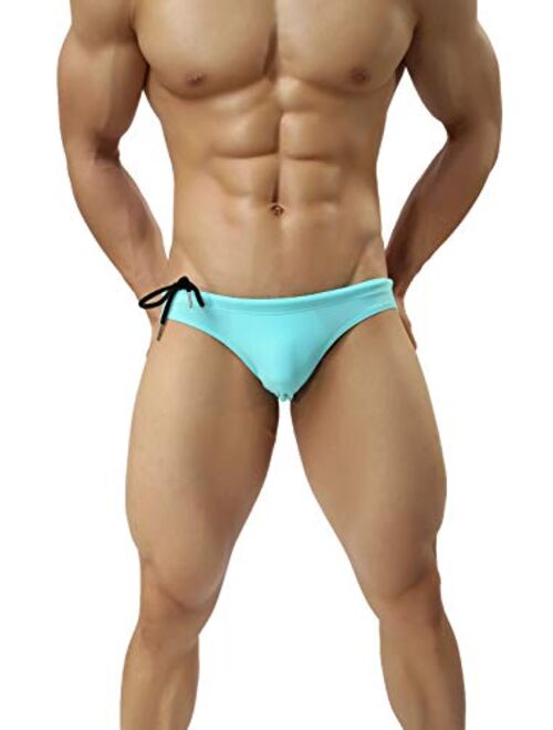 BRAVE PERSON Perfect Undies Men's Fashion Low-Rise Swimming Briefs Bikini Swimwear 1156