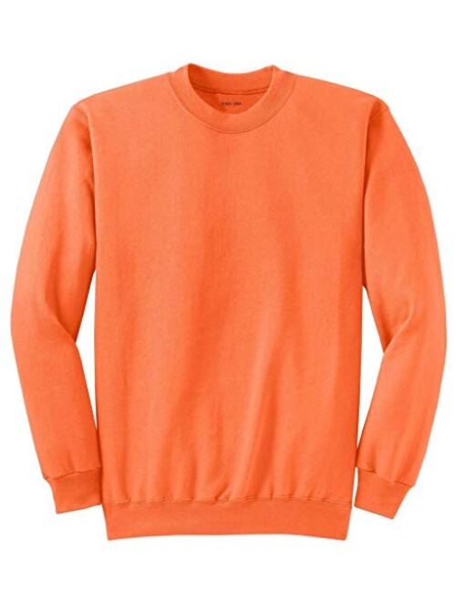 Joe's USA - Men's Big and Tall Ultimate Crewneck Sweatshirts in 20 Colors