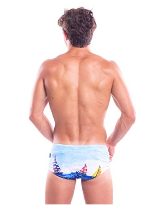 Taddlee Sexy Mens Swimwear Swim Briefs Bikini Brazilian Cut Surf Board Shorts