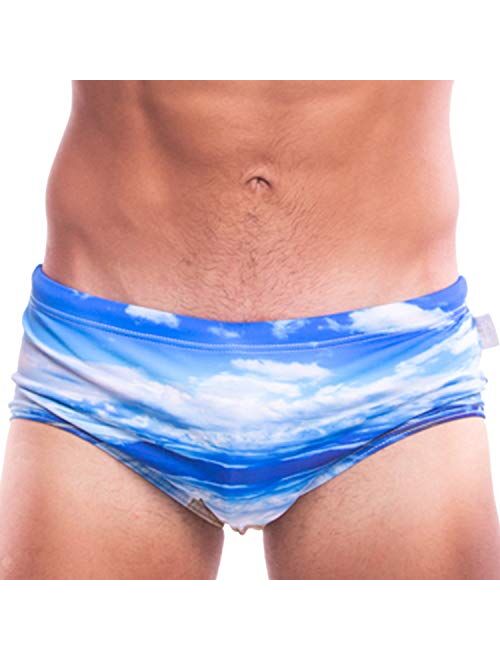 Taddlee Sexy Mens Swimwear Swim Briefs Bikini Brazilian Cut Surf Board Shorts