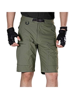 Men's Lightweight Breathable Quick Dry Tactical Shorts Hiking Cargo Shorts Nylon Spandex