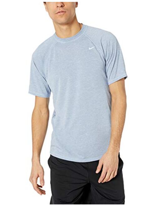 Nike Men's UPF 40+ Short Sleeve Rashguard Swim Tee