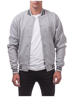 Men's Varsity Fleece Baseball Jacket