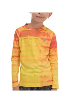 Sun Shirts for Youth Boys Rashguard - Long/Short Sleeve Lightweight Shirt SPF 50+