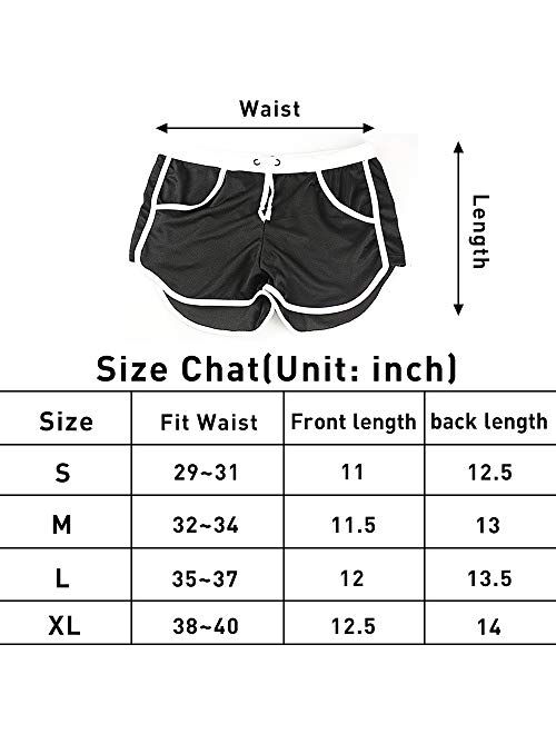 Baleaf Men's 3'' Running Shorts Quick Dry Gym Athletic Shorts