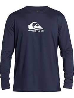 Men's Solid Streak Ls Long Sleeve Rashguard Surf Shirt