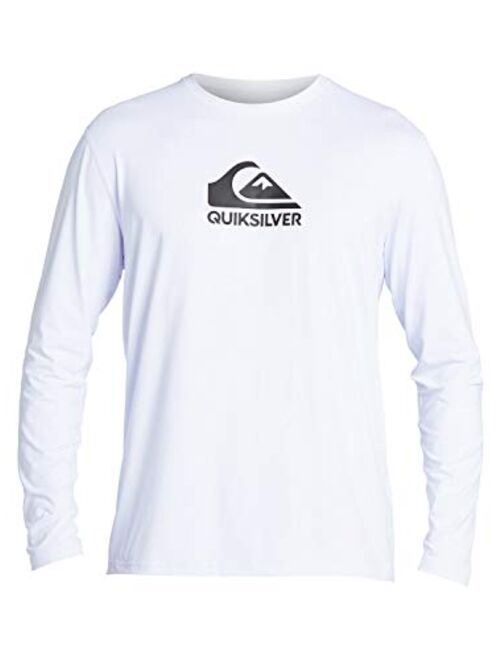 Quiksilver Men's Solid Streak Ls Long Sleeve Rashguard Surf Shirt