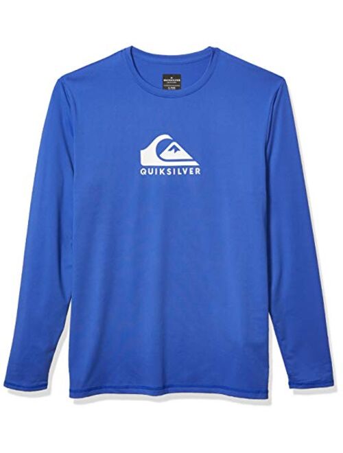 Quiksilver Men's Solid Streak Ls Long Sleeve Rashguard Surf Shirt