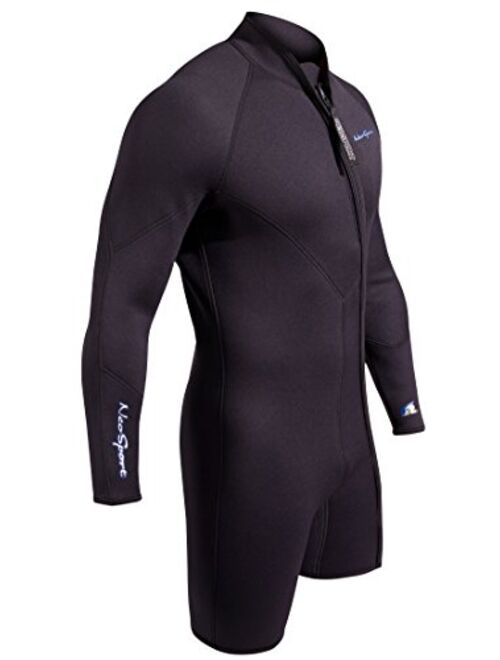 NeoSport Men's Premium Neoprene 3mm Waterman Wetsuit Jacket