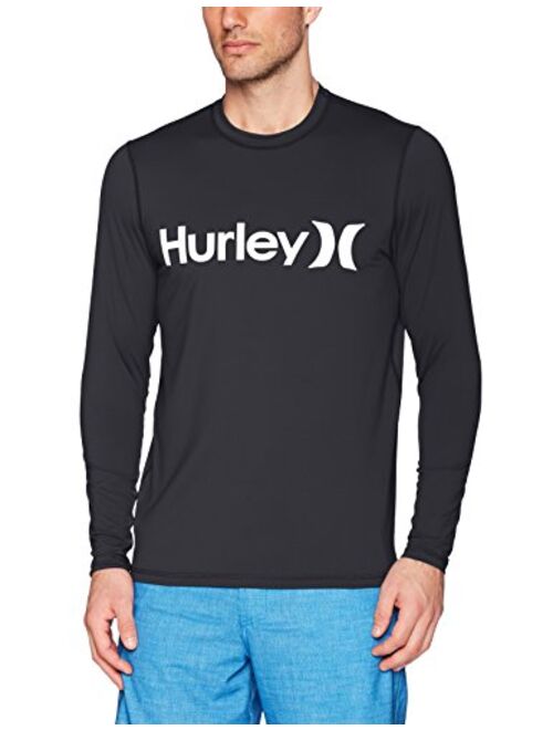 Hurley Men's One & Only Long Sleeve Sun Protection Rashguard