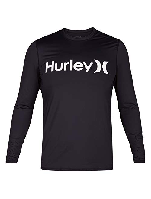 Hurley Men's One & Only Long Sleeve Sun Protection Rashguard