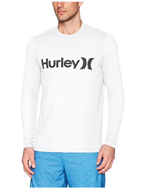 Hurley Men's One & Only Long Sleeve Sun Protection Rashguard