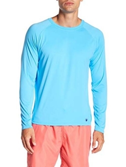 Beach Bros. Men's UPF 50+ Swim Shirt - Long Sleeve Quick Dry Rashguard