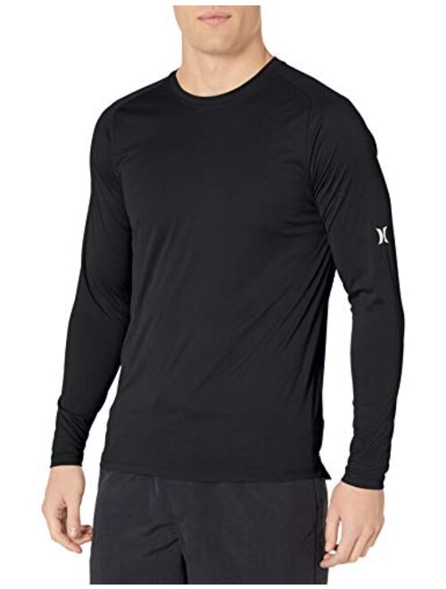 Hurley Men's Nike Dri-fit Long Sleeve Sun Protection +50 UPF Rashguard