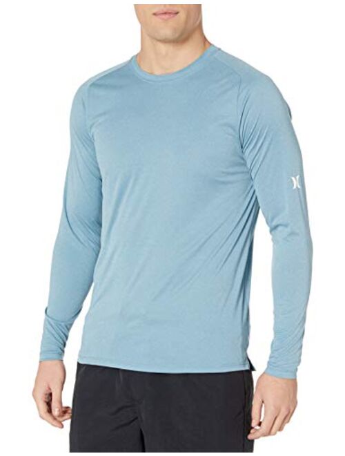 Hurley Men's Nike Dri-fit Long Sleeve Sun Protection +50 UPF Rashguard