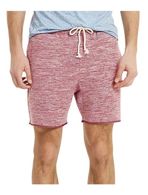 Athletic Running Shorts Men Knit Terry Gym Shorts for Men with Pockets