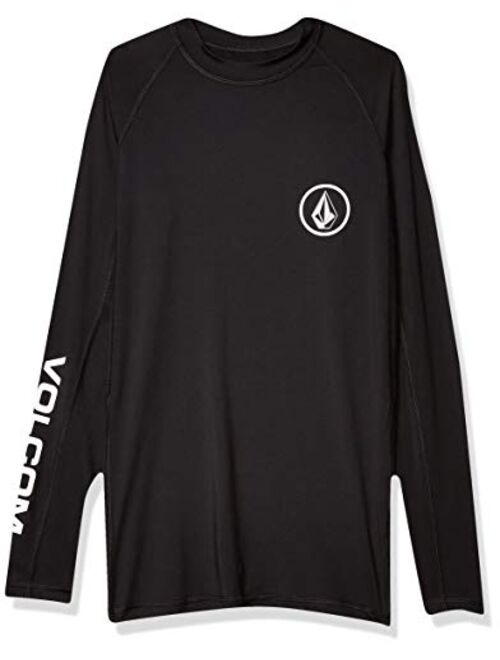 Volcom Men's Lido Solid Long Sleeve Rashguard