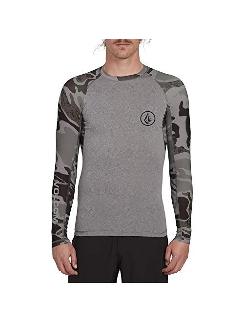 Volcom Men's Lido Solid Long Sleeve Rashguard