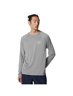 Men's Uv Swim Shirt Easy Long Sleeve Regular Fit