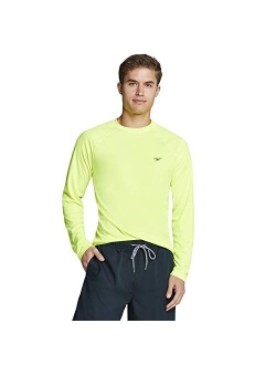 Men's Uv Swim Shirt Easy Long Sleeve Regular Fit