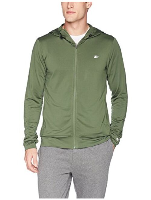 Starter Men's Lightweight Run Jacket with Hood, Amazon Exclusive