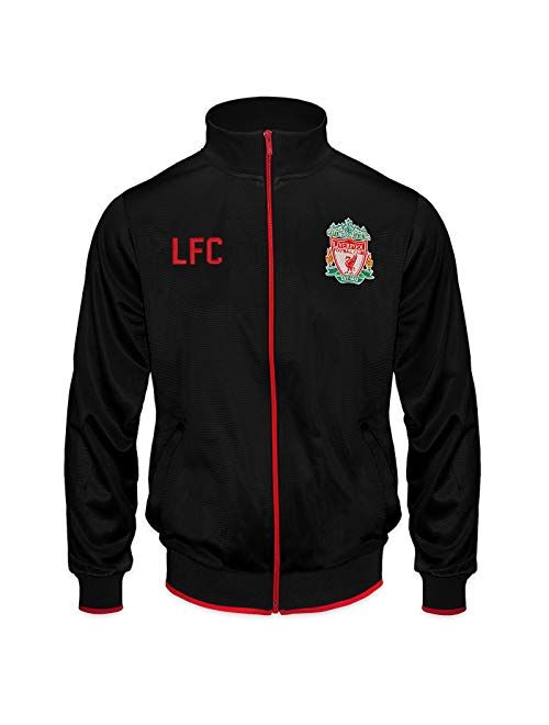 Liverpool Football Club Official Soccer Gift Mens Retro Track Top Jacket